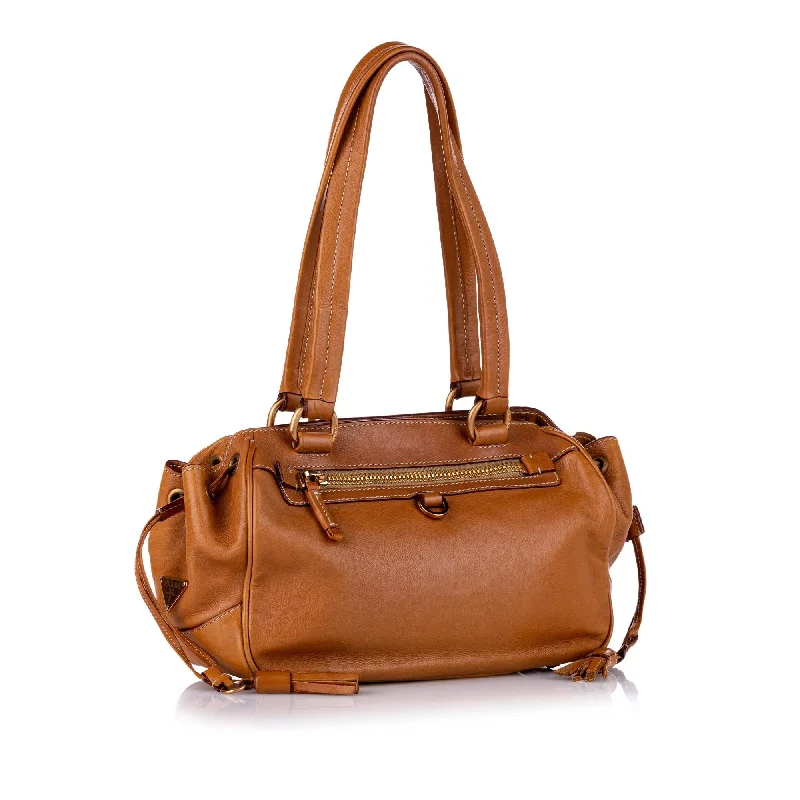 Affordable leather bagsPrada Leather Shoulder bag 32133