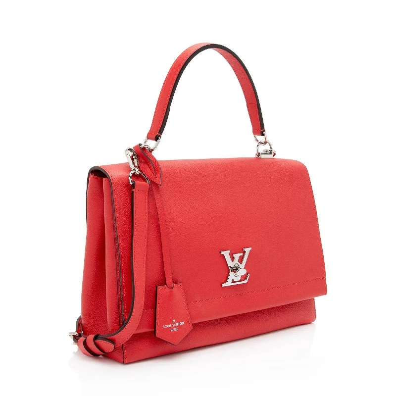 Crossbody bags for everyday useLouis Vuitton Calfskin Lockme II Satchel (0LzCcY)