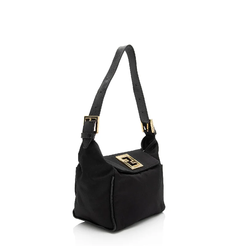 Luxury brand bags on saleFendi Vintage Nylon FF Small Flap Bag (SHF-SS6oIw)