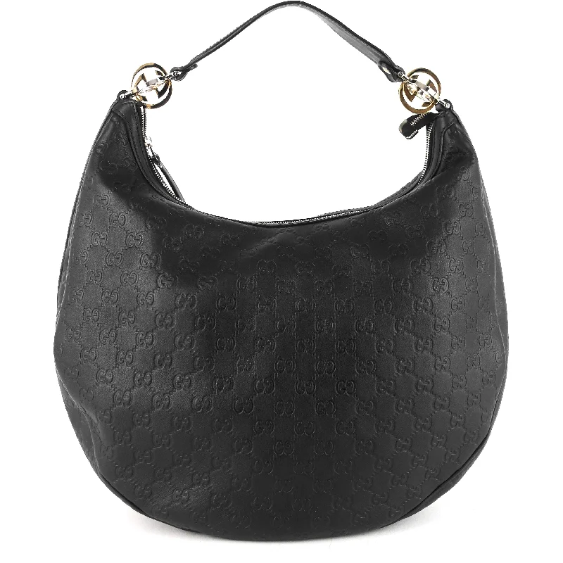 Best bags for business tripsGG Twins Guccissima Leather Hobo Bag