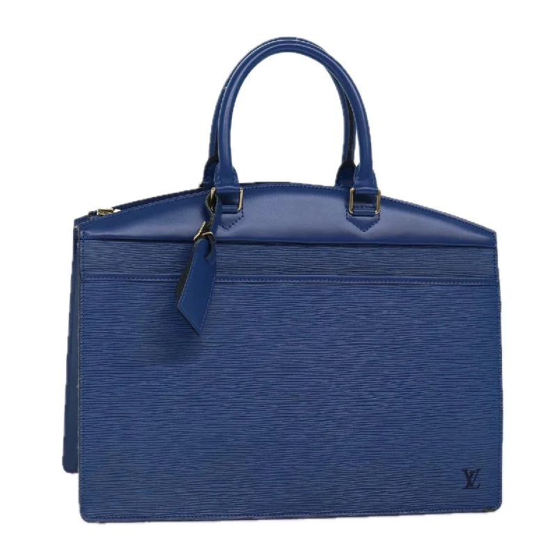 Luxury brand bags on saleLOUIS VUITTON Epi Riviera Hand Bag Blue M48185 LV Auth 86851