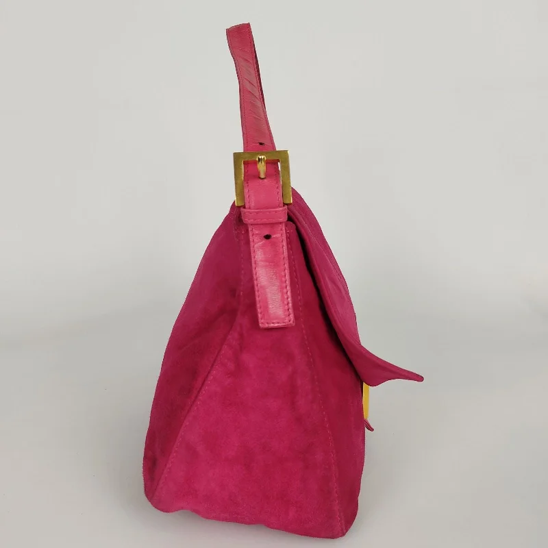 Designer bags for womenFendi Fendi vintage Mama shoulder bag in fuchsia suede - '10s